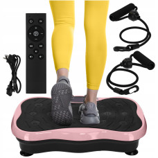Вибрационная платформа 4FIZJO Ultra+ Black/Pink